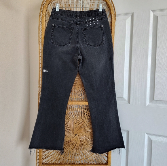 Ksubi skinny kickn Jeans in beat up black size 27 - Picture 3 of 10